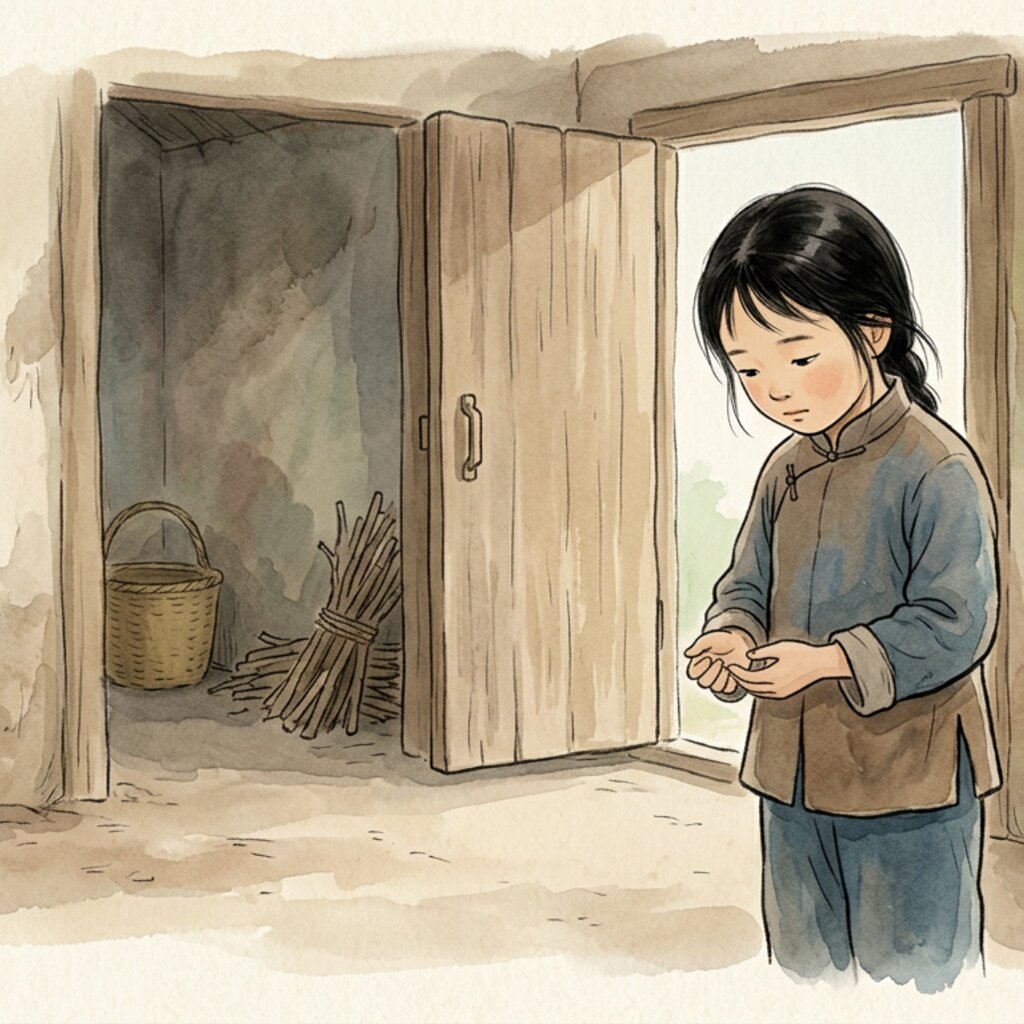 插圖：我生長在貧寒人家，從未穿過華麗的綾羅綢緞。 / Illustration for: Born in a humble home, I have never known the scent of silken robes.